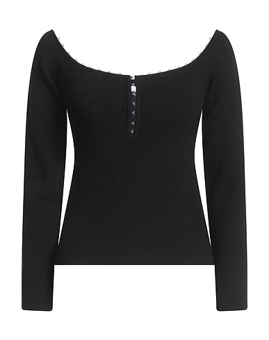 HELMUT LANG Top à épaules dénudées 57% Viscose, 35% Polyester, 7% Polyamide, 1% Élasthanne