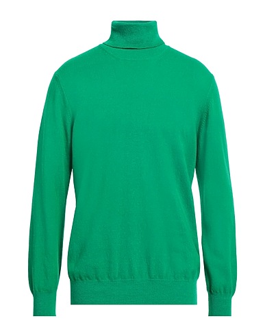 ALTEA Turtleneck Green 100% Virgin Wool