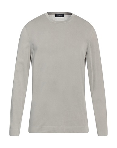 DRUMOHR Sweater Light grey 100% Cotton