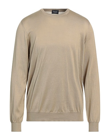 DRUMOHR Jumper Khaki 100% Cotton