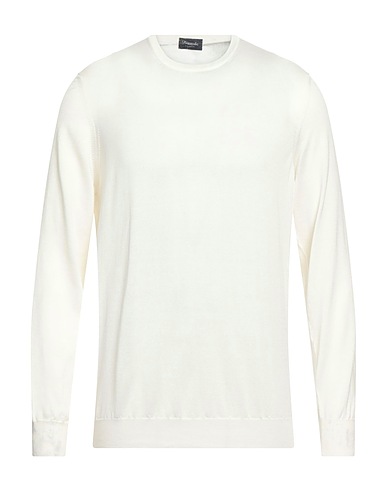 DRUMOHR Sweater White 100% Cotton