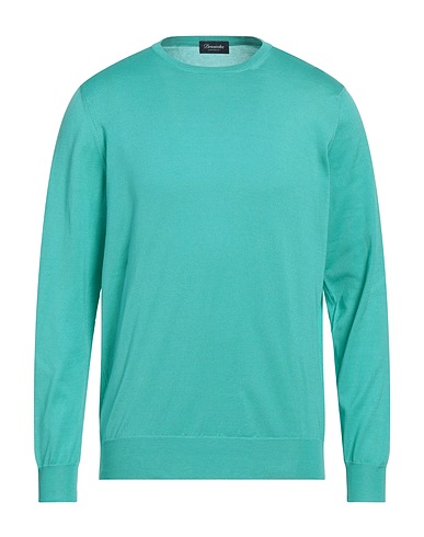 DRUMOHR Sweater Turquoise 100% Cotton