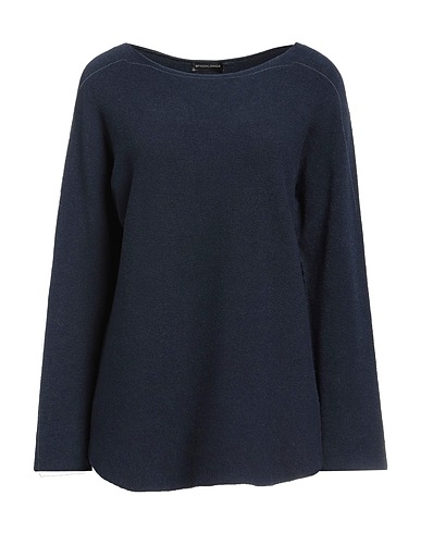 SPADALONGA Jumper Navy blue 57% Acrylic, 29% Polyamide, 7% Wool, 7% Viscose