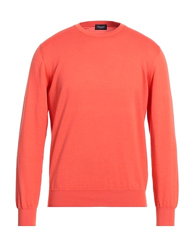 DRUMOHR Pullover Salmone 100% Cotone