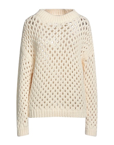 ALYSI Sweater Cream 47% Merino Wool, 47% Acrylic, 6% Polyester