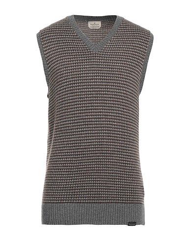 DRUMOHR Pullover Grau 31% Wolle, 27% Polyamid, 26% Viskose, 12% Acryl, 4% Kaschmir