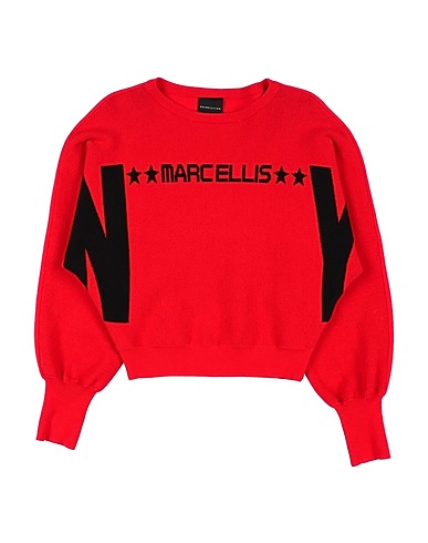 MARC ELLIS Jumper Red 49% Viscose, 29% Polyester, 22% Nylon