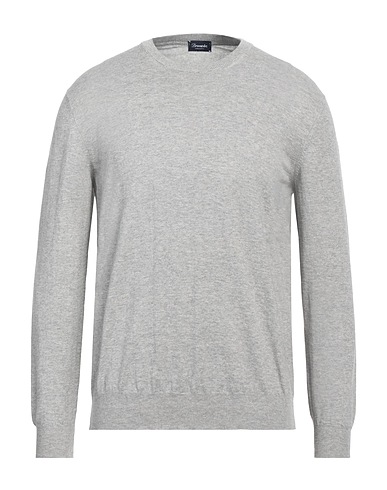 DRUMOHR Pullover Grigio chiaro 100% Cotone
