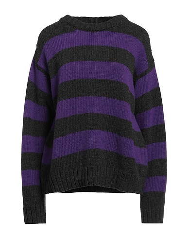DOUUOD Sweater Purple 100% Wool