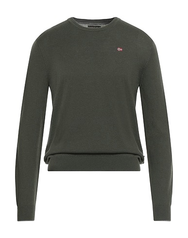 NAPAPIJRI Sweater Military green 100% Wool