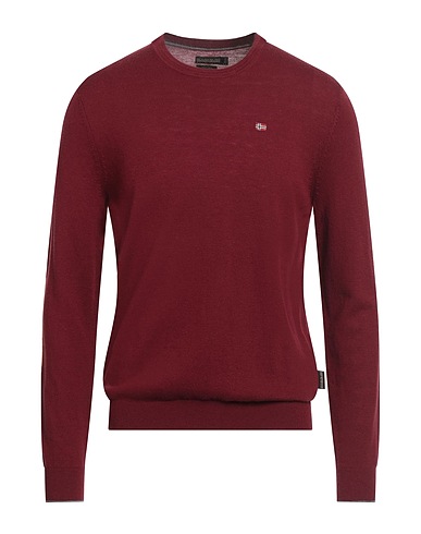 NAPAPIJRI Sweater Garnet 100% Wool