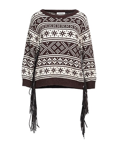 LE CIVIQUE Pullover Panna 66% Acrilico, 30% Nylon, 4% Lana
