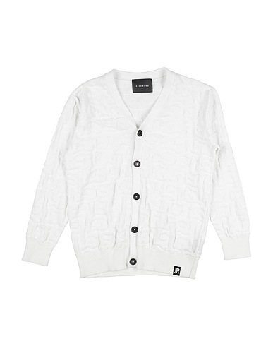 JOHN RICHMOND Cardigan White 100% Cotton