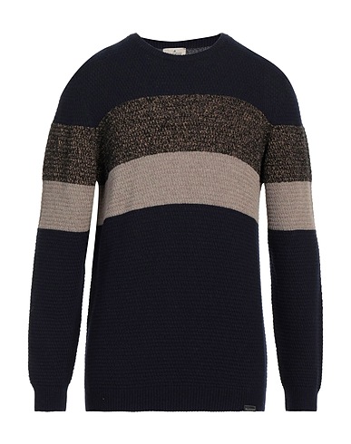 BROOKSFIELD Jumper Midnight blue 38% Wool, 32% Polyamide, 26% Viscose, 4% Cashmere