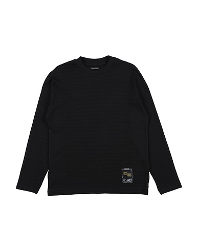 NUKUTAVAKE T-shirt Nero 91% Cotone, 9% Poliestere