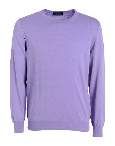 DRUMOHR KNITWEAR Lilac 70% Cotton, 30% Linen