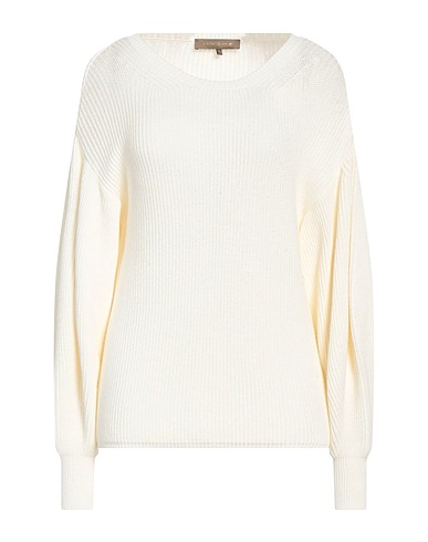SIMONA CORSELLINI Jumper Cream 70% Viscose, 30% Polyester