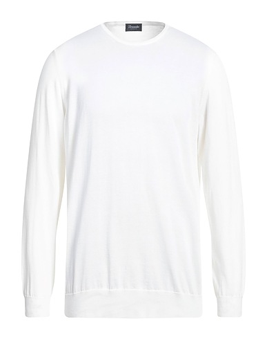 DRUMOHR Sweater Off white 100% Cotton
