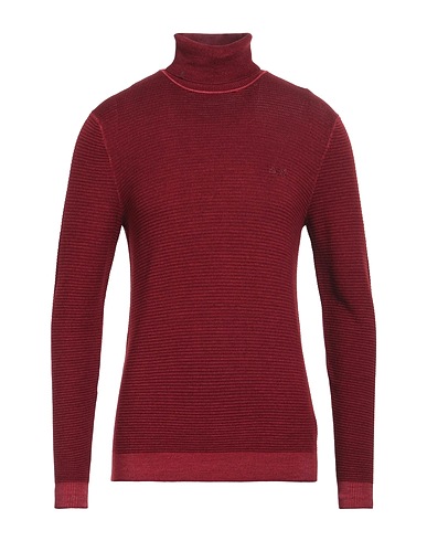SUN 68 Dolcevita Bordeaux 100% Lana Merino