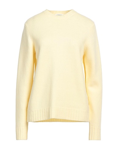 JIL SANDER Pullover Jaune 100% Laine