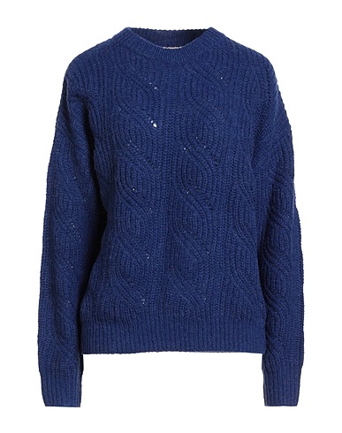 SUN 68 Jumper Navy blue 53% Merino Wool, 30% Polyamide, 17% Baby alpaca wool