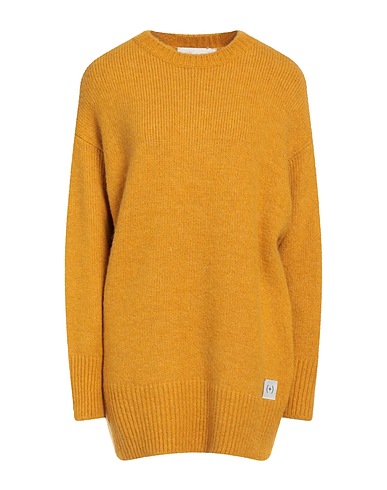 (+) PEOPLE Pullover Giallo ocra 50% Acrilico, 29% Poliammide, 19% Lana, 2% Altre Fibre