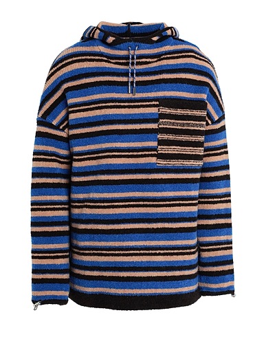JACQUEMUS Sweater Dark brown 77% Merino Wool, 23% Polyamide