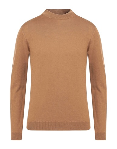 ROBERTO COLLINA Sweater Camel 100% Wool