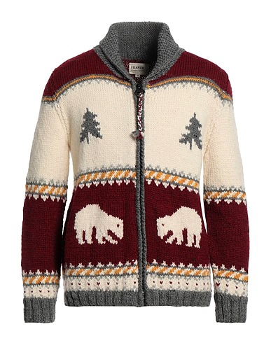 FRANTIC Cardigan Avorio 100% Lana