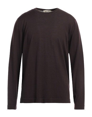 S. MORITZ Pullover Bordeaux 100% Lana Merino