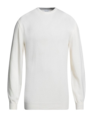 HERITAGE Pullover Elfenbein 90% Wolle, 10% Kaschmir