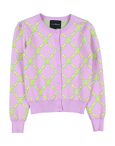 JOHN RICHMOND Cardigan Lilac 72% Viscose, 28% PBT - Polybutylene terephthalate