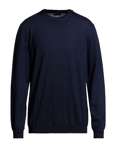 ZANIERI Pullover Blu navy 100% Lana