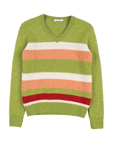 L:Ú L:Ú by MISS GRANT Jumper Lime green 60% Acrylic, 20% Polyamide, 18% Wool, 2% Elastane