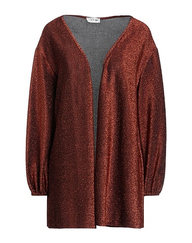 I LOVE POP Cardigan Copper 100% Polyester