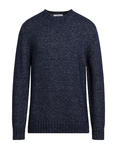 KANGRA Pullover Blu navy 44% Cotone, 23% Lana, 23% Acrilico, 10% Lana di alpaca