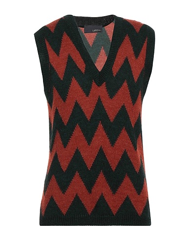 LARDINI Jumper Dark green 45% Acrylic, 40% Alpaca wool, 15% Wool