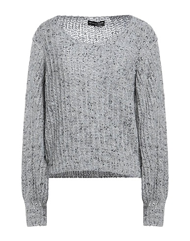 VANESSA SCOTT Pullover Grigio 50% Acrilico, 30% Poliammide, 10% Lana, 10% Lana mohair