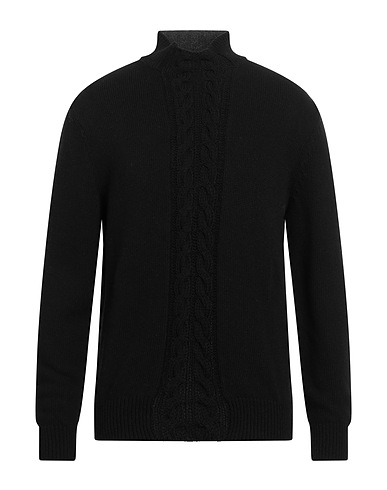 14BROS Turtleneck Black 100% Virgin Wool