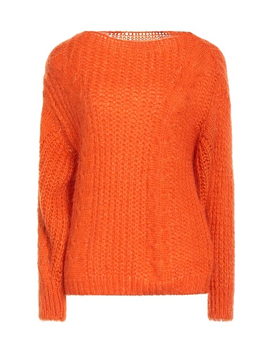 VANESSA SCOTT Sweater Orange 40% Acrylic, 30% Polyamide, 30% Mohair wool