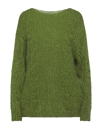 VANESSA SCOTT Jumper Green 40% Acrylic, 30% Polyamide, 30% Mohair wool
