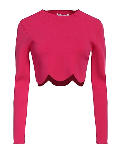 JW ANDERSON Jumper Fuchsia 78% Recycled viscose, 16% Polyester, 6% Elastane