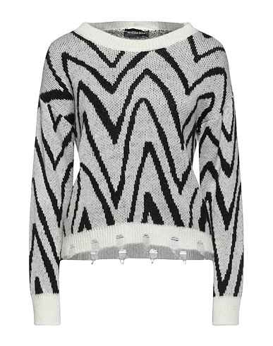 VANESSA SCOTT Pullover Bianco 57% Acrilico, 29% Poliammide, 7% Lana, 7% Viscosa