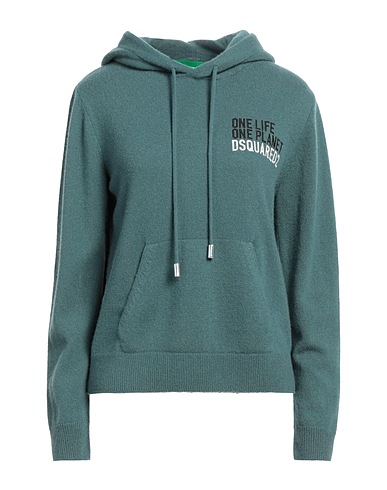 DSQUARED2 Cashmere jumper Deep teal 100% Cashmere