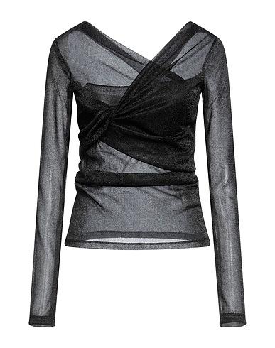 MSGM Pullover Nero 100% Poliestere