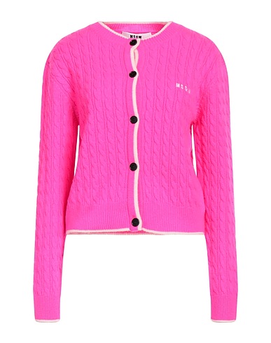 MSGM Strickjacke Fuchsia 70% Wolle, 30% Kaschmir