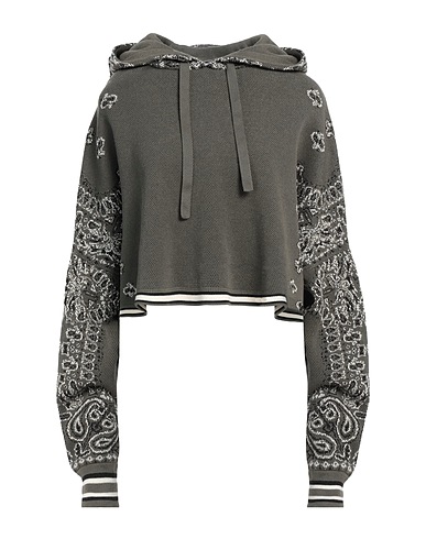 AMIRI Pullover Militärgrün 89% Baumwolle, 11% Kaschmir