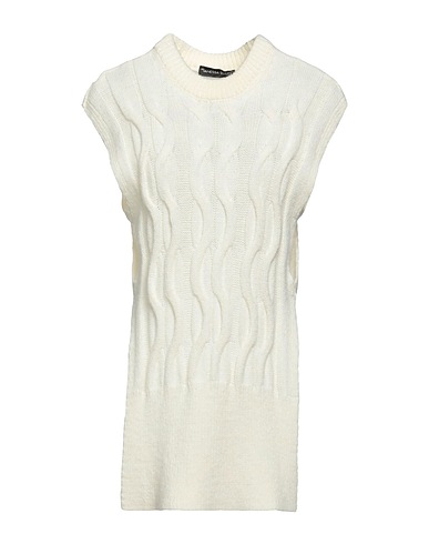 VANESSA SCOTT Jumper Ivory 80% Synthetic fibers, 10% Virgin Wool, 5% Mohair wool, 5% Alpaca wool