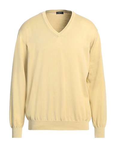 ROSSOPURO Pullover Senape 100% Cotone