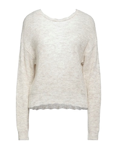VANESSA SCOTT Jumper Light grey 57% Acrylic, 29% Polyamide, 7% Wool, 7% Viscose